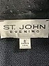 St. John Chevron-herringbone Black Blazer Size 6 - photo 3