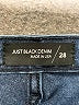Just Black Solid Blue Jeans Size 28 waist - photo 7