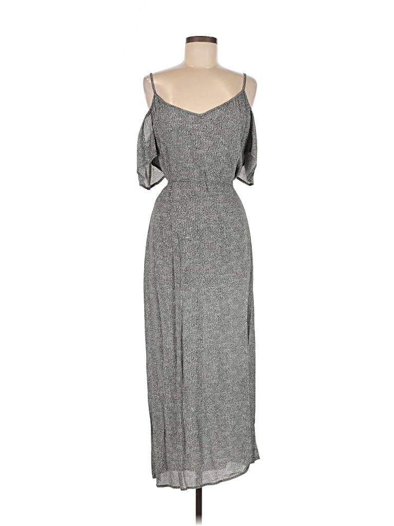 Pre-owned Long Tall Sally Casual Dress In Gray