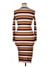 Just Fab Stripes Brown Casual Dress Size XL - photo 2