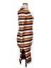 Just Fab Stripes Brown Casual Dress Size XL - photo 4
