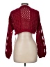 Cider 100% Polyester Red Burgundy Pullover Sweater Size M - photo 2