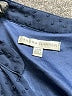 Sandra Darren 100% Polyester Polka Dots Blue Casual Dress Size 20 - photo 7