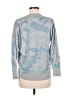Central Park West Camo Gray Pullover Sweater Size M - photo 2