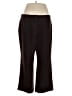 Style&Co Solid Brown Dress Pants Size 16 - photo 1