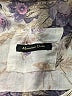 Massimo Dutti 100% Rayon Ivory Purple 3/4 Sleeve Blouse Size 36 - 46 - photo 7