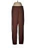 Susan Graver Color Block Brown Track Pants Size M - photo 1