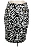 MICHAEL Michael Kors Animal Print Silver Casual Skirt Size 8 - photo 1