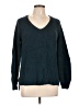 Gap Outlet Solid Teal Pullover Sweater Size L - photo 1