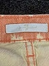 7 For All Mankind Chevron-herringbone Yellow Gold Shorts Size 27 waist - photo 3