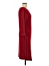 Spense Solid Burgundy Casual Dress Size 12 - photo 4