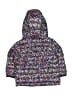 Jumping Beans 100% Polyester Floral Purple Snow Jacket 12-18 MO / 18 MO - photo 2