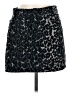 Honey Punch 100% Polyester Animal Print Black Casual Skirt Size M - photo 1