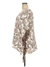 Democracy Animal Print Tan Poncho Size 2X - photo 5