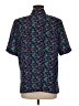 Doncaster Collection 100% Polyester Floral Black Short Sleeve Blouse Size 8 - photo 2