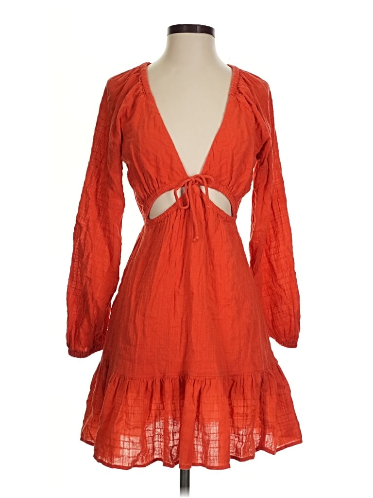 Pre-owned L*space Cocktail Dress In Orange