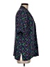 Doncaster Collection 100% Polyester Floral Black Short Sleeve Blouse Size 8 - photo 4