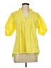 SOFIA Yellow 3/4 Sleeve Blouse Size L (estimated) - photo 1
