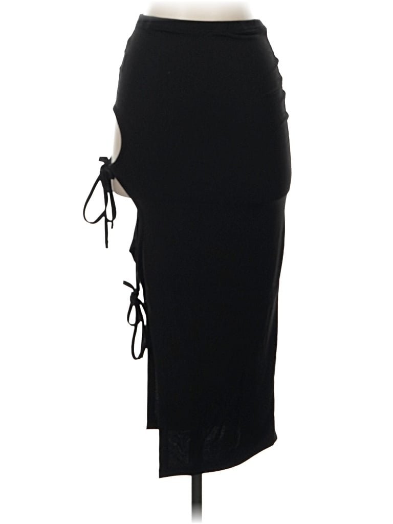 Pre-owned Unbranded Casual Skirt In Black