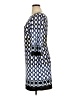 AB Studio Graphic Blue Casual Dress Size XL - photo 5