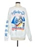 Sweet Claire Graphic White Sweatshirt Size S - photo 1