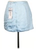 Oh Polly 100% Polyester Solid Blue Casual Skirt Size 4 - photo 2