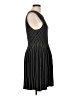 Theory Stripes Black Cocktail Dress Size L - photo 4