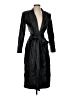 NBD 100% Polyester Black Trenchcoat Size XS - photo 1