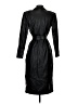 NBD 100% Polyester Black Trenchcoat Size XS - photo 2