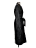 NBD 100% Polyester Black Trenchcoat Size XS - photo 4