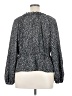Universal Thread 100% Recycled Polyester Gray Long Sleeve Blouse Size XL - photo 2