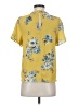 Mine 100% Polyester Yellow Short Sleeve Henley Size S - photo 2