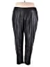 The Drop 100% Polyurethane Metallic Black Active Pants Size 2X - photo 1