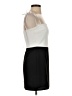 Amanda Uprichard 100% Polyester Color Block White Black Cocktail Dress Size S - photo 4
