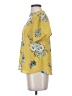 Mine 100% Polyester Yellow Short Sleeve Henley Size S - photo 5