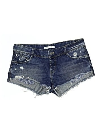 Trafaluc by Zara Denim Shorts (view 1)