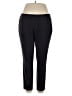 Lafayette 148 New York Solid Black Active Pants Size 14 - photo 1