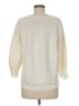 Uniqlo 100% Cotton Ivory Pullover Sweater Size M - photo 2