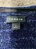 Torrid 100% Polyester Blue Cardigan Size 2X Plus (2) - photo 7