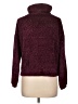 Candie's 100% Polyester Burgundy Turtleneck Sweater Size L - photo 2