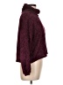 Candie's 100% Polyester Burgundy Turtleneck Sweater Size L - photo 4