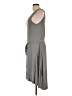 Gap 100% Rayon Gray Casual Dress Size L - photo 5