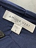Amour Vert Blue Long Sleeve Blouse Size S - photo 7