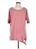 New York Laundry Pink Short Sleeve Top Size L - photo 1