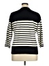 Talbots Stripes Black Pullover Sweater Size XL Petite - photo 2