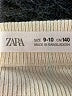 Zara Stripes Ivory Skirt Size 9 - 10 - photo 3