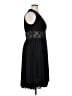 Eliza J 100% Polyester Black Cocktail Dress Size 14W - photo 4