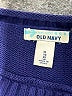 Old Navy 100% Cotton Color Block Purple Pullover Sweater Size XL - photo 7