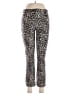 Free People Animal Print Brown Active Pants Size 6 Petite - photo 1