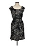One Clothing 100% Polyester Animal Print Black Cocktail Dress Size M - photo 1